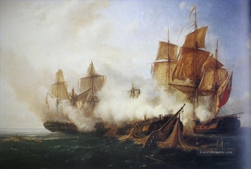 Kriegsschiff Seeschlacht Werke - Combat de la Pomone Seeschlachten